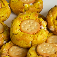 Yellow Cheddar Cookies